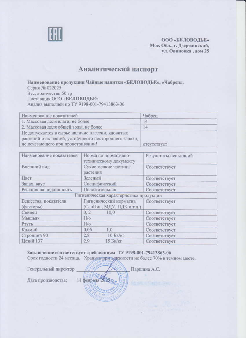 Паспорт №022025